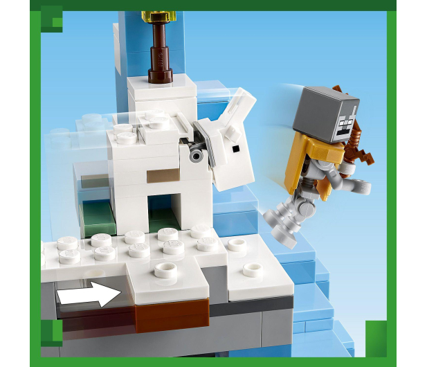 LEGO Minecraft 21243 Ośnieżone szczyty - 1090511 - zdjęcie 4